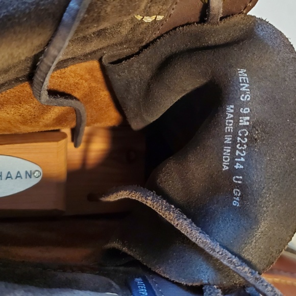 Cole Haan Waterproof Boot, Harvest Brown, Size 9M